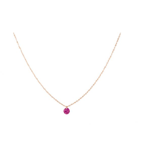 Collier Confetti Rubis