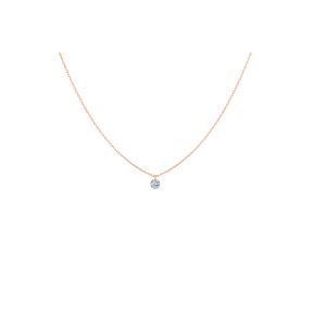 Collier 360° - 1 diamant