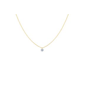 Collier  360° - 1 diamant