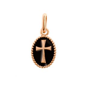 Pendentif Croix Emaillée