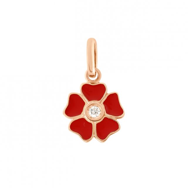 Pendentif Fleur En Résine