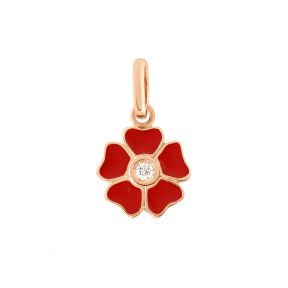 Pendentif Fleur En Résine
