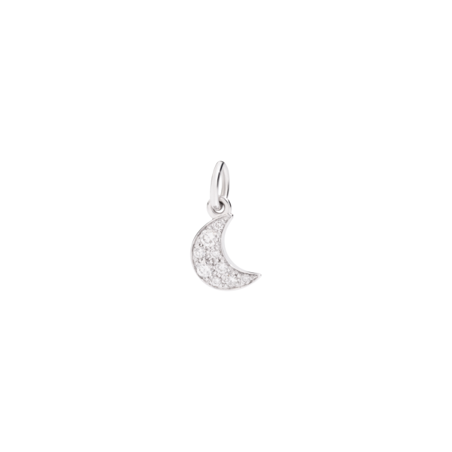 Pendentif Lune Précieux