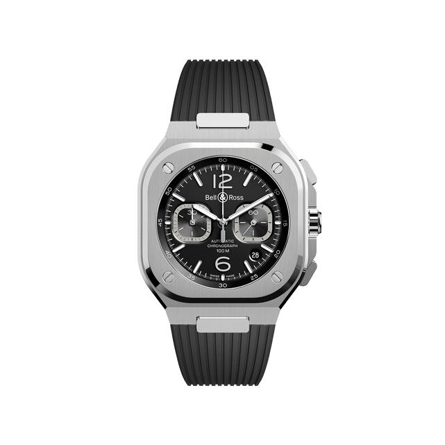 Montre BR 05 CHRONO BLACK STEEL