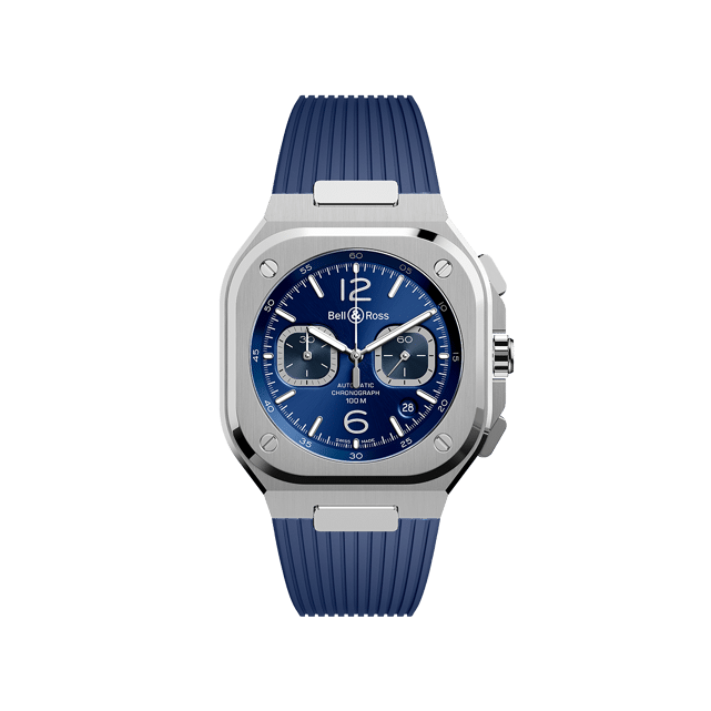 Montre BR 05 CHRONO BLUE STEEL