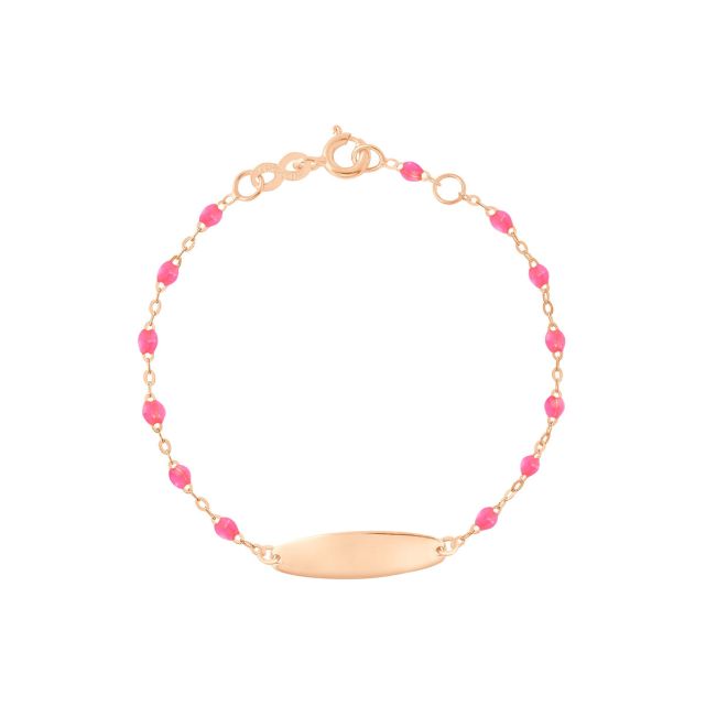 Bracelet rose fluo Little Gigi