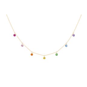 Collier Confetti Rainbow