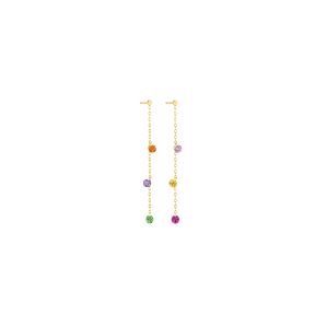 Pendants d'oreilles Confetti Rainbow