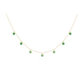 Collier Confetti Vert