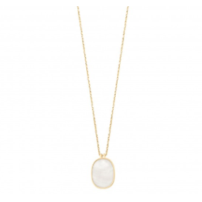 Collier Organic nacre blanche