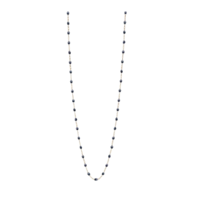 Collier Sautoir Bleu nuit