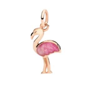 Pendentif Flamant Rose