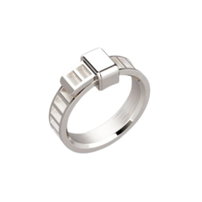 Bague Bind Me Argent Lisse