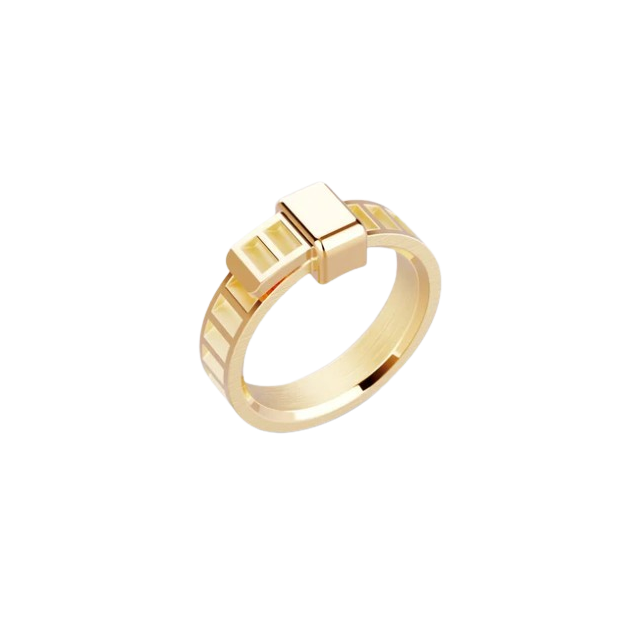 Bague Bind Me Argent Lisse