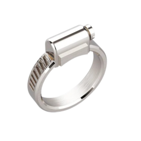 Bague Love Affair Argent Lisse