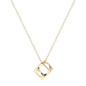 Pendentif sur chaine le Pavé Petit Modèle
