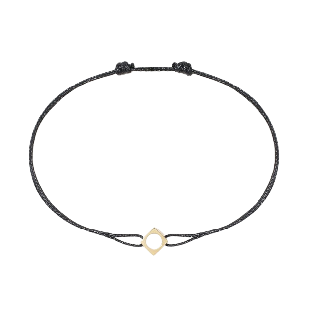 Bracelet sur cordon Le Pavé Moyen Moddèle
