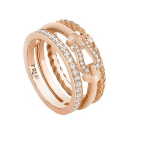 Bague Force 10 Rise Or Rose