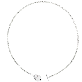 Collier Cœur Bold Argent