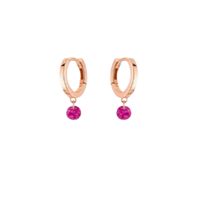 Mini créoles confetti