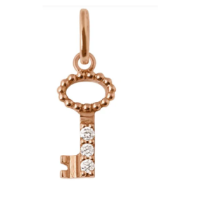Pendentif Clé Diamants