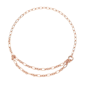 Collier Maillons Ouvrants Argent Doré