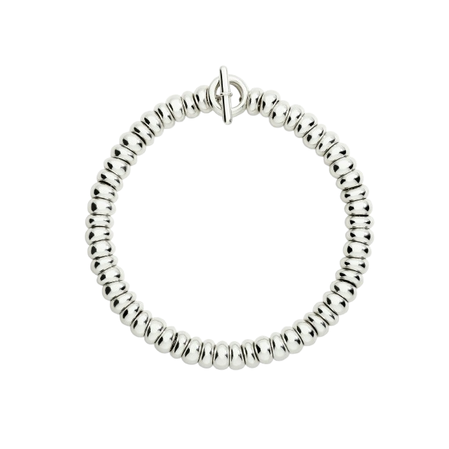 Bracelet Rondelle Bold Argent