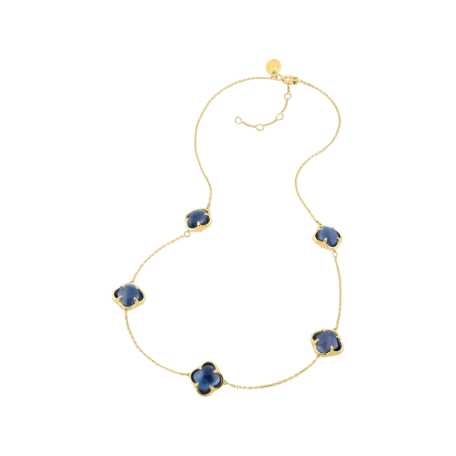 Collier Songe Topaze Blue London