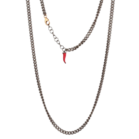 Collier Maille Gourmette En Titane