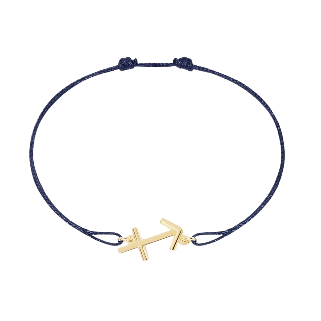 Bracelet cordon Sagittaire