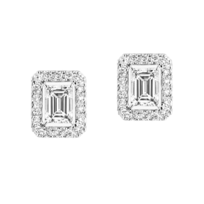 Boucles d'oreilles Joy taille émeraude PM