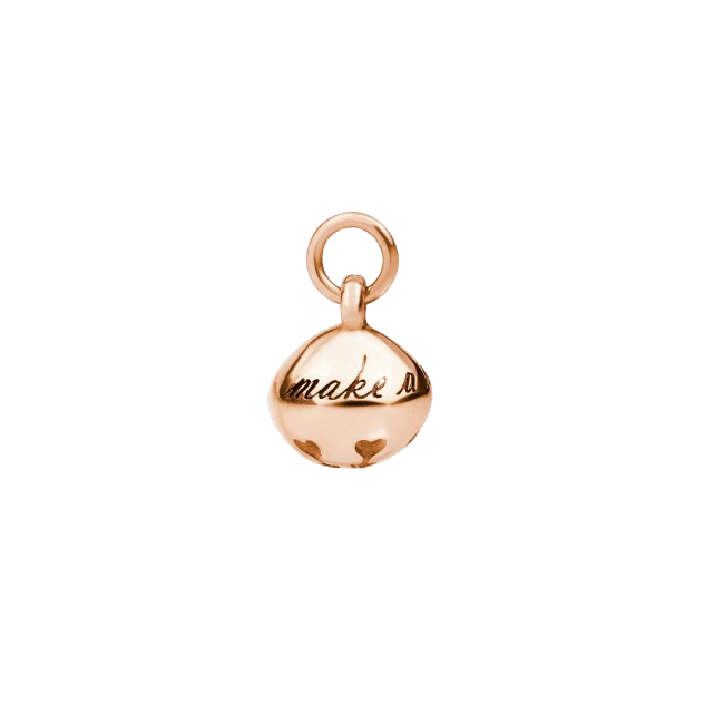 Pendentif Grelot Or Rose