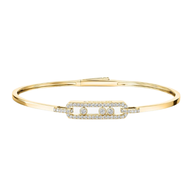 Bracelet Jonc Pavé Diamant PM