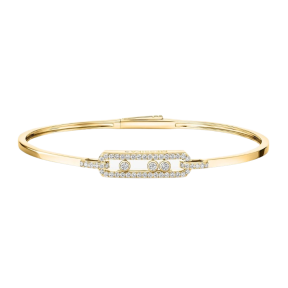 Bracelet Jonc Pavé Diamant PM